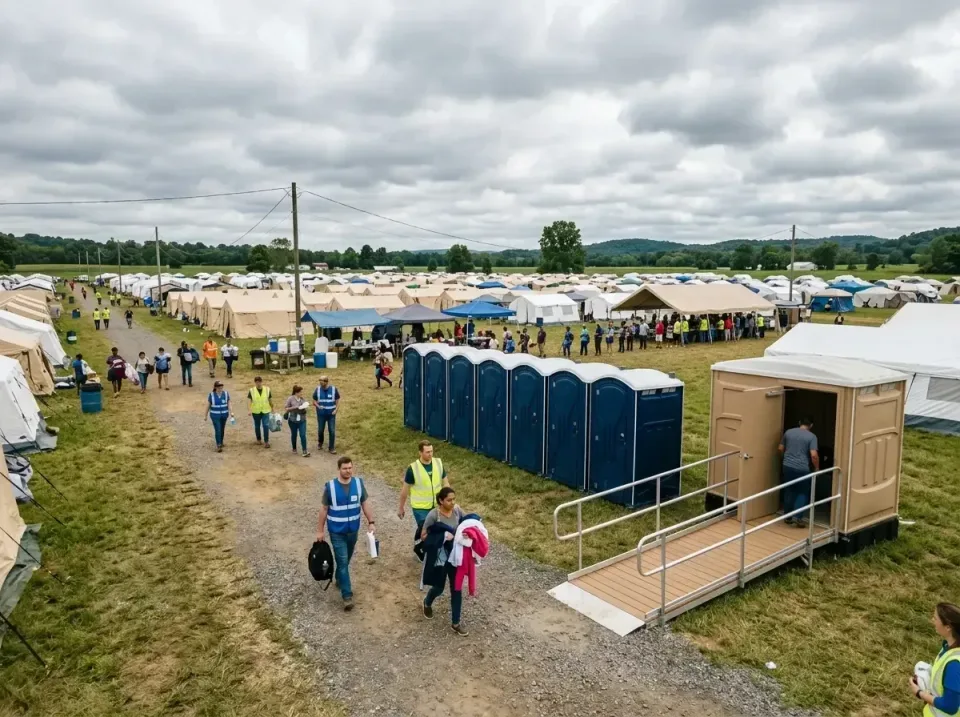 disaster-relief-camp-restrooms-010 — frequently asked questions, Dumpster & Portable Bathrooms Rental in Alexandria, IN